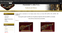 Desktop Screenshot of corteganaiberico.com