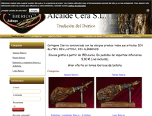 Tablet Screenshot of corteganaiberico.com